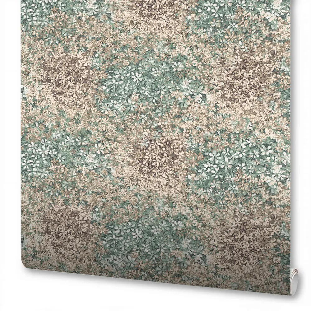 Обои флизелиновые Wallsecret Jardin зеленые 1.06 м 8764-28 STLM-2150215