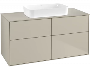 Villeroy&Boch Тумба под раковину Прямоугольная версия F67300HH Finion Sand Matt Lacquer