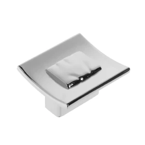 Мебельная ручка-кнопка Kerron RK-030 металл цвет глянцевый хром