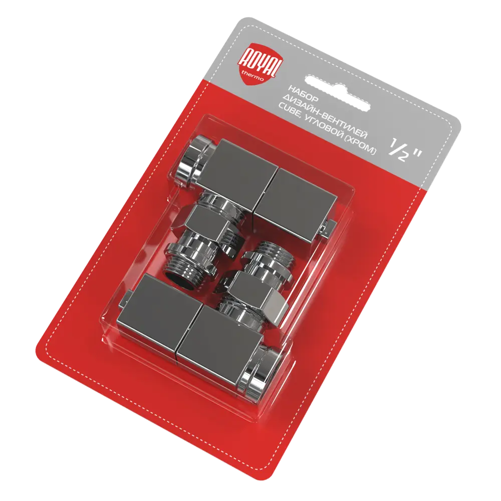 Royal Thermo Cube — угловой дизайн-вентиль для радиаторов 83870803 STLM-0045354 - Вид №1