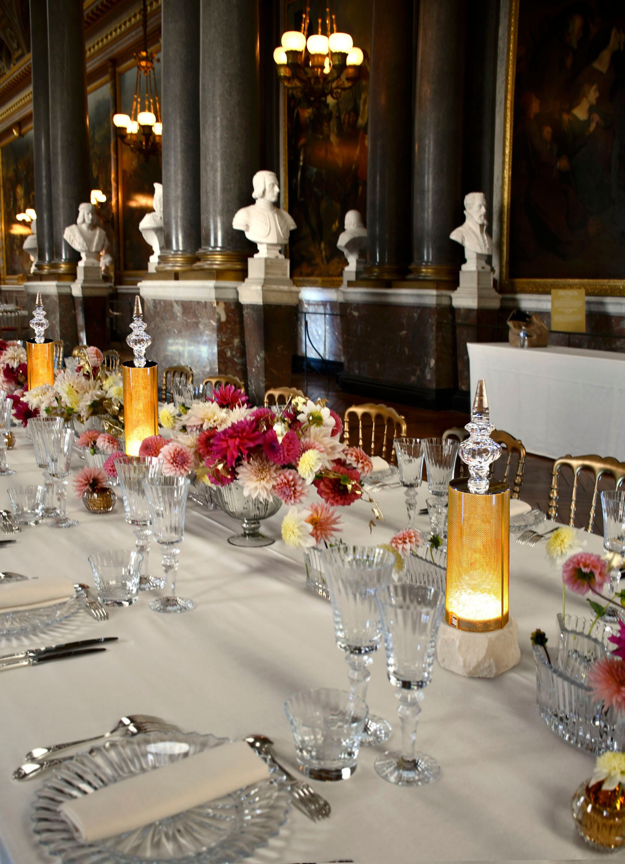 Хрустальная настольная лампа с беспроводной зарядкой Beau & Bien ÉCLAIR DE LUNE ARCH-00111017 - Вид №4