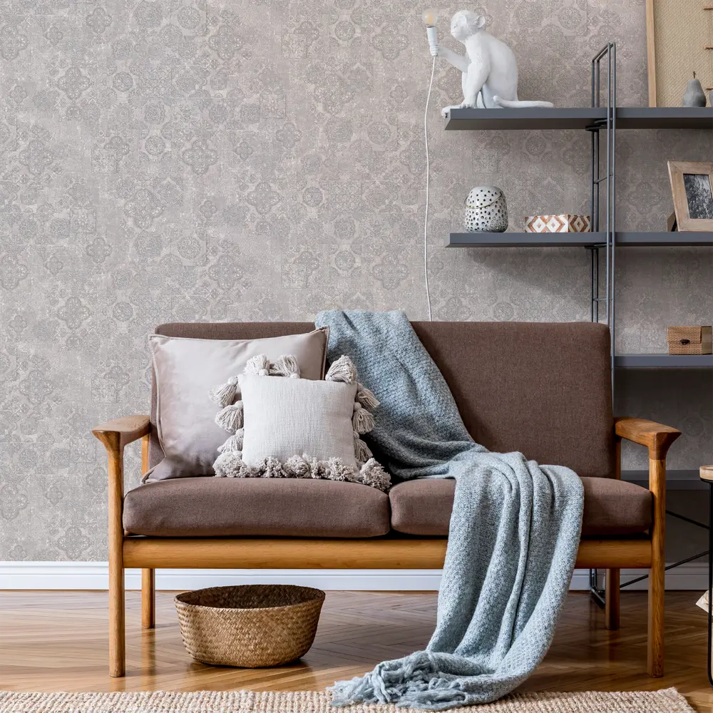 Обои виниловые Wall Decor Персия серые 1.06 м 75099-48 STLM-2026100 - Вид №2