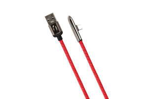 17264586 Дата-кабель U34 USB - Type-C с индикатором, боковой, красный SJ363USB02 УТ000019975 USAMS