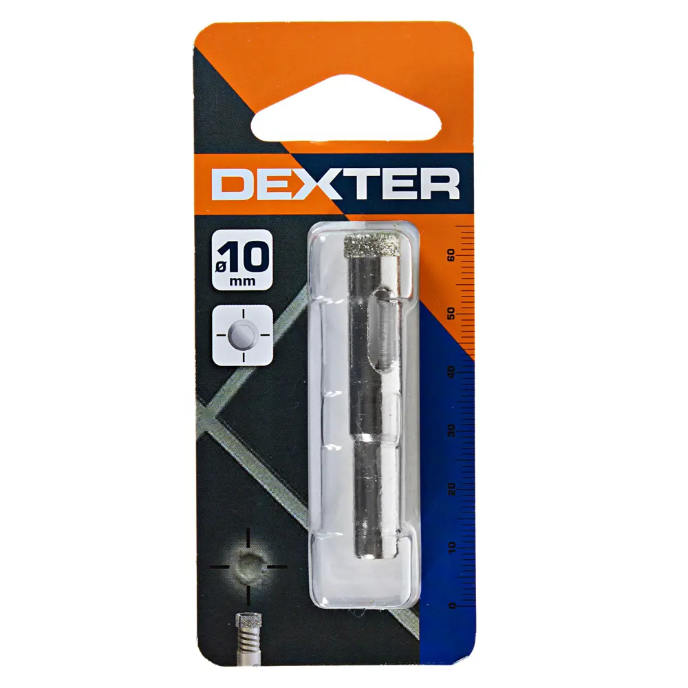 Сверло алмазное по керамике 10 мм Dexter 155-00100 STLM-2052267 - Вид №1