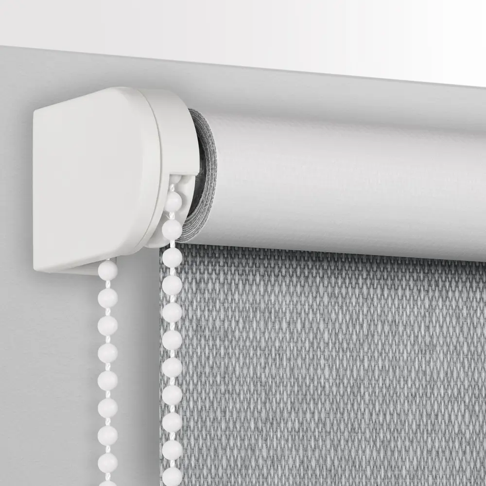 Штора рулонная блэкаут Dublin 160x175 см серая PRAKTO STLM-2165361 - Вид №1