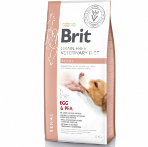 ПР0048556 Корм для собак VDD Renal беззерновая диета при почечн. недостаточности и забол. почек сух. 12кг Brit