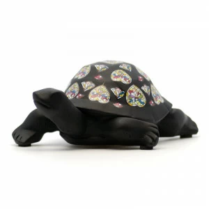 Статуэтка черная "Черепаха" Tortuga NADAL ЖИВОТНЫЕ 00-3966947 Черный