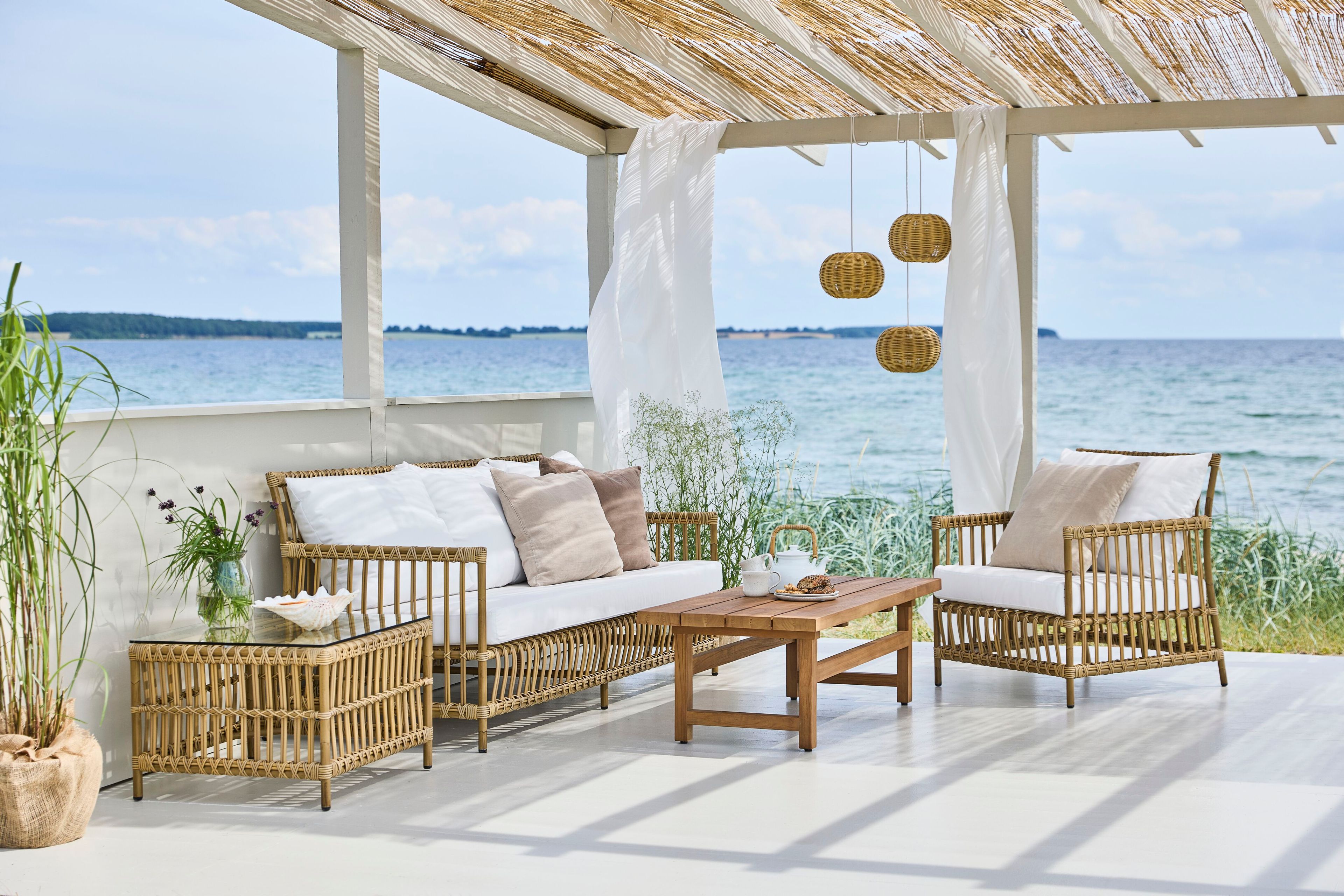 Садовый диван из Алу-ротанга и ArtFibre Sika Design Exterior ARCH-00038628 - Вид №1