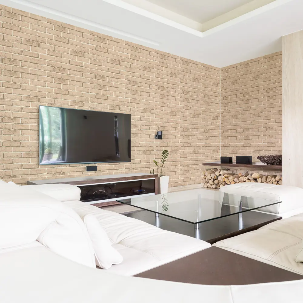 Обои виниловые Аспект Кирпич коричневые 0.53 м 80004-28 АСПЕКТ РУ Манчестер STLM-2163580 - Вид №3