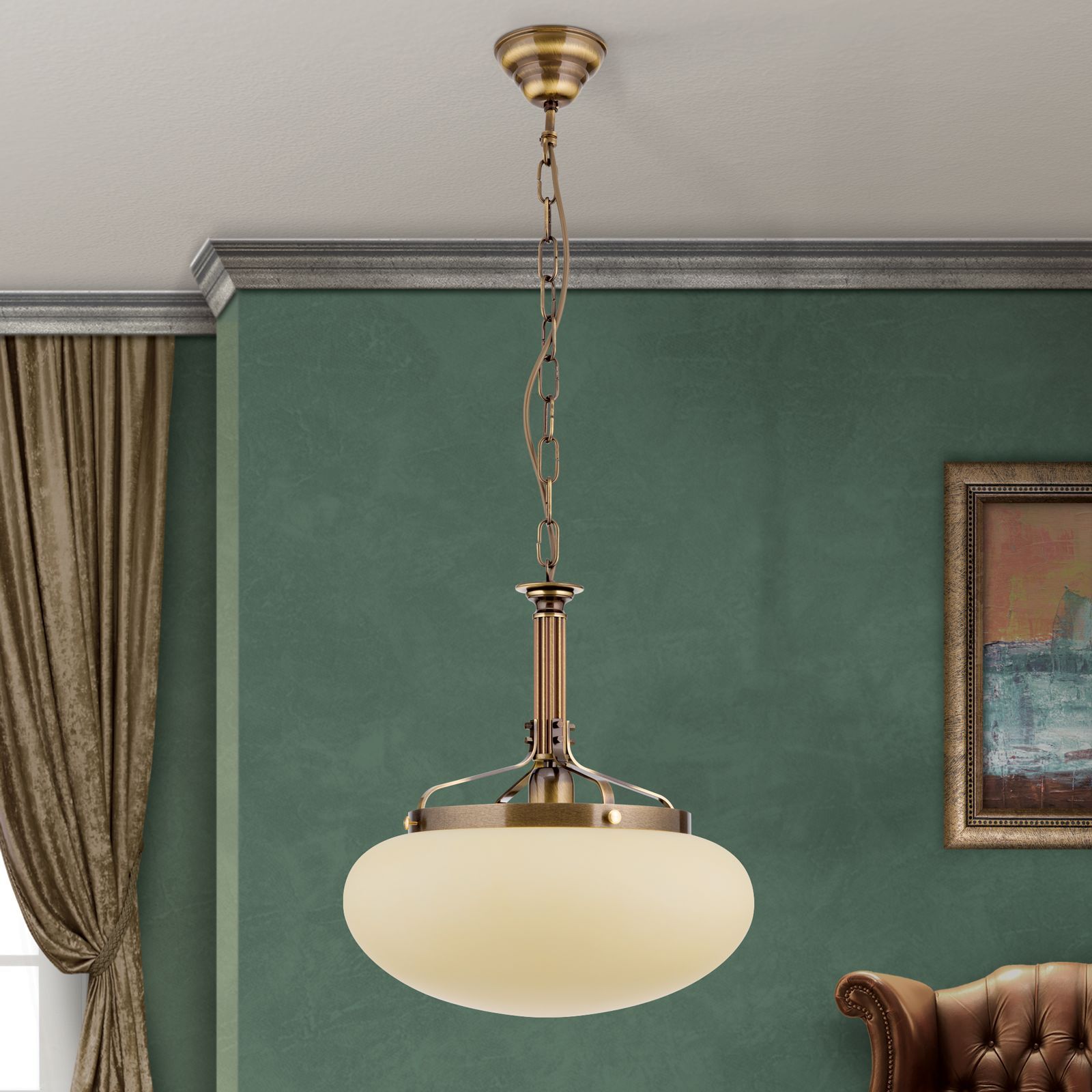 Стеклянный подвесной светильник Orion Wiener Nostalgie ARCH-00115809 - Вид №6