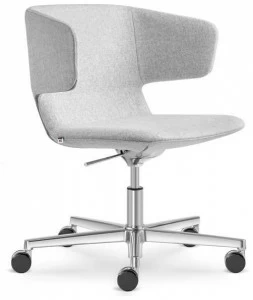 LD Seating Регулируемое по высоте вращающееся офисное кресло на колесиках Flexi P-ra, f37-n6