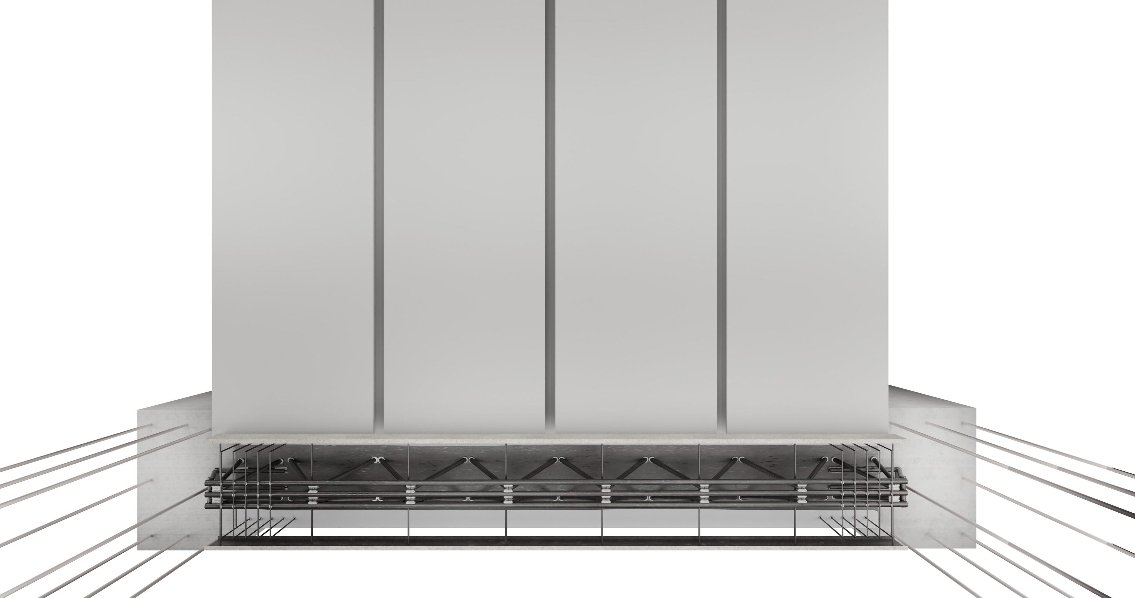 Структурная металлическая балка METAL.RI TRAVE MTR® A ESTRADOSSATA ARCH-00005253 - Вид №13