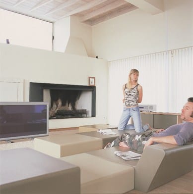 QM Foam квадратный низкий журнальный столик Quinze & Milan Matrass ARCH-00056166 - Вид №1