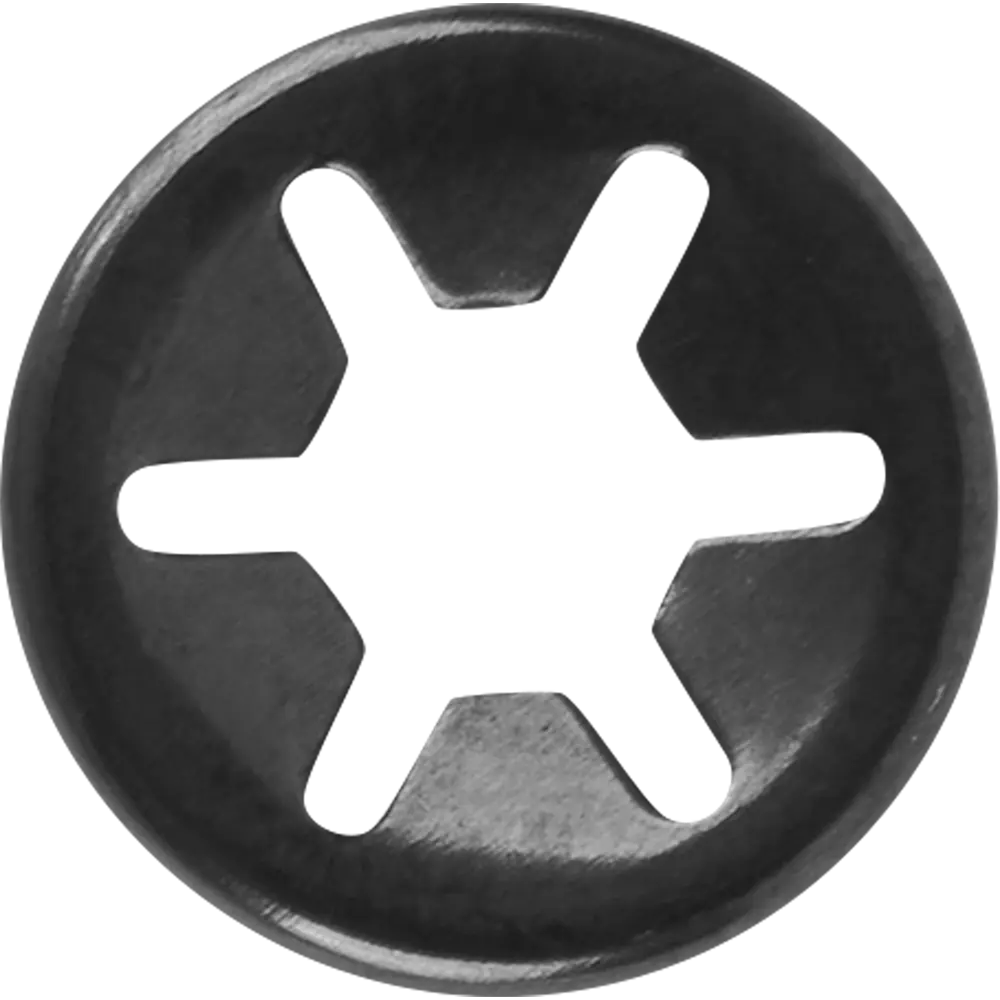 Шайба стопорная STAR-LOCK D6 черная, 2 шт. 83610084 STLM-2147824 Santreyd 