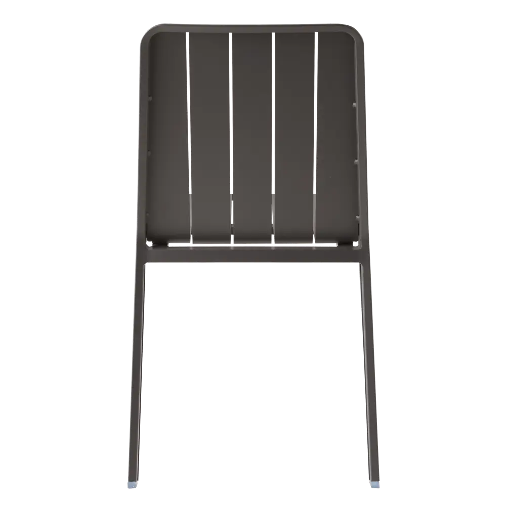 Стул Naterial Idaho 87x52 см алюминий цвет темно-серый STLM-2066794 - Вид №2