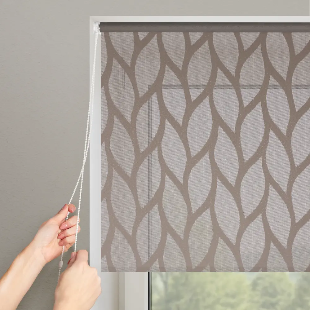 Штора рулонная Bella 160x175 см бежевая PRAKTO STLM-2198054 - Вид №9