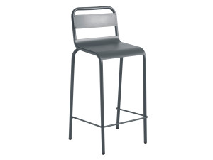 Штабелируемый садовый стул из оцинкованной стали