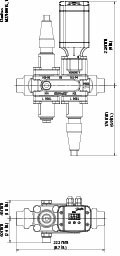 Danfoss ICF 20 — многофункциональные клапанные станции ICF 20-4-10HRB (20 D) Клапан-регулятор у 027L3383