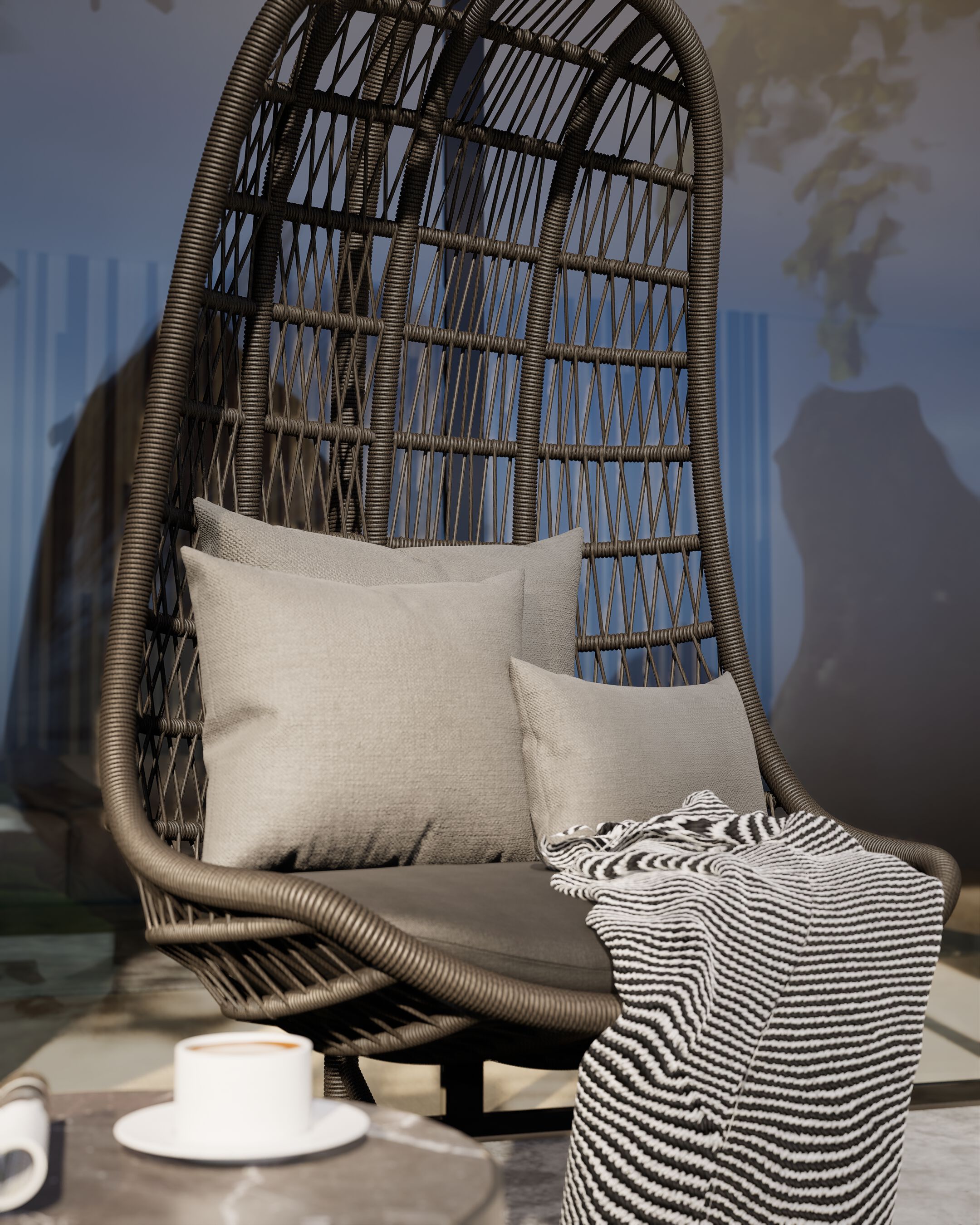 Морской канат качалка DRIGANI COCOON ARCH-00104900 - Вид №7