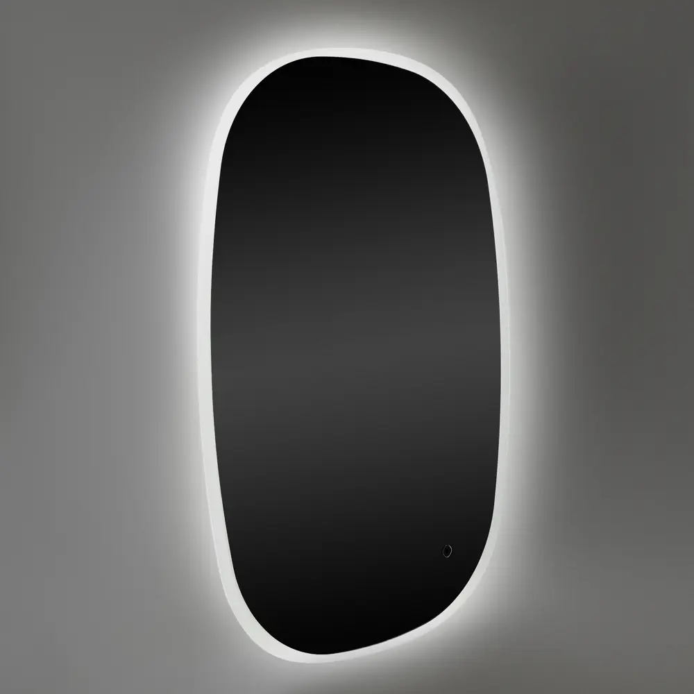 Зеркало для ванной Omega Glass Фантом SD50 с подсветкой 60x90 см овальное STLM-2194928 - Вид №4