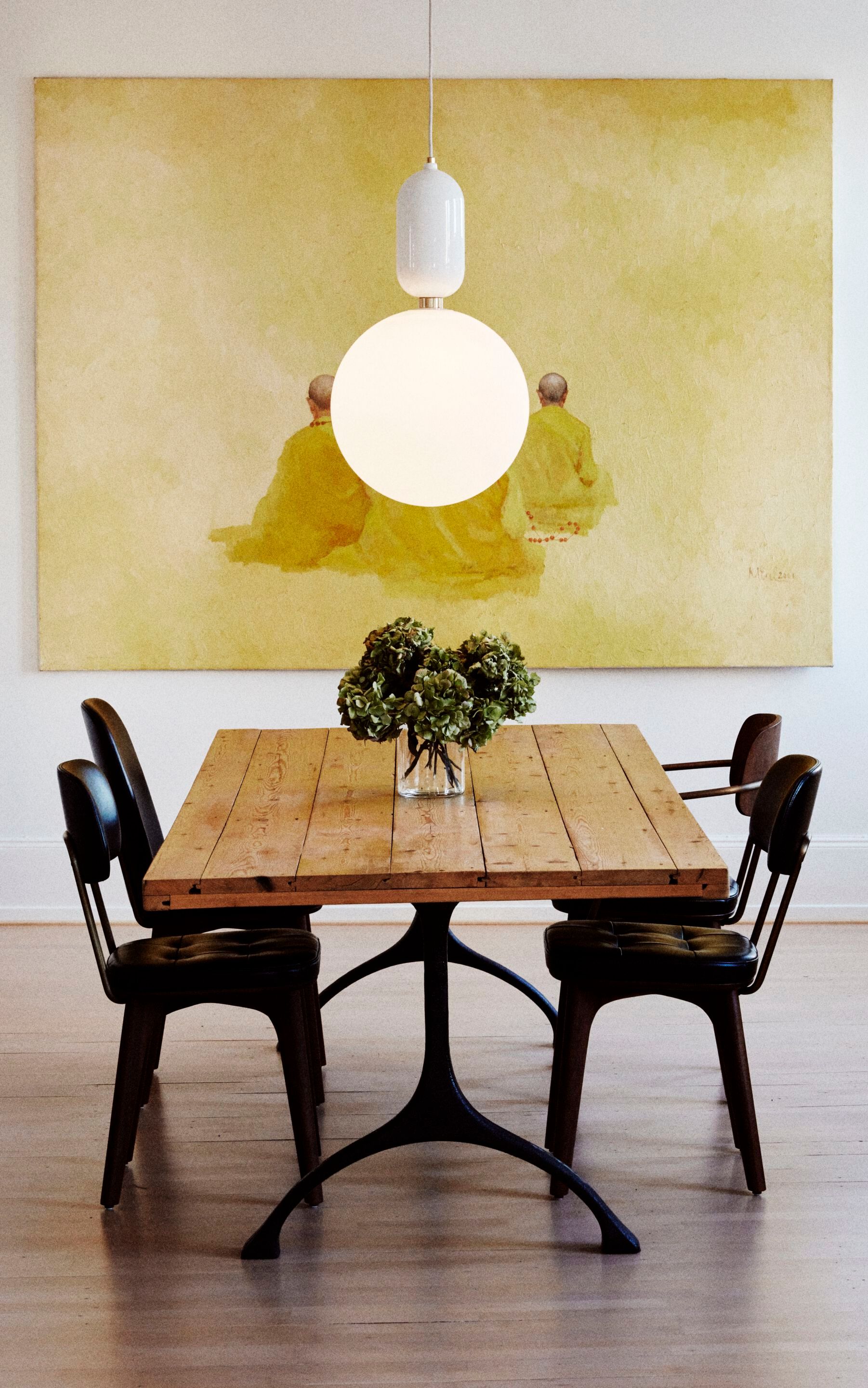 Керамическая и опаловая стеклянная подвесная лампа PARACHILNA Aballs ARCH-00061642 - Вид №10