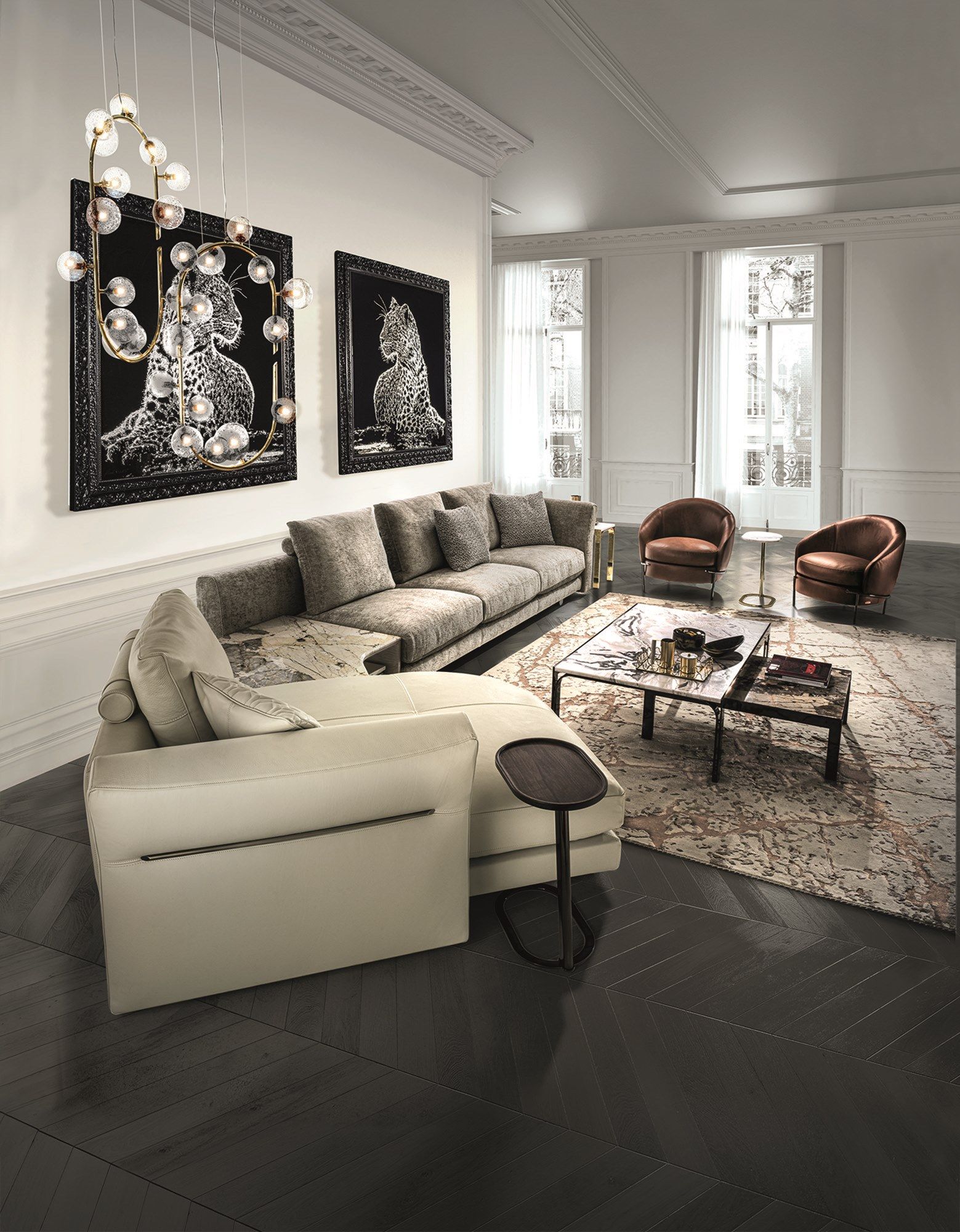 Ткань диван Longhi Loveluxe 2020-Sartoria collection ARCH-00019752 - Вид №5