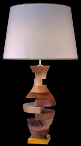 Tisserant Настольная лампа из массива дерева  315