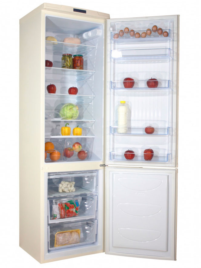 1229497 Холодильник с морозильником   DON R-295 S бежевый STDN-0044280 - Вид №1