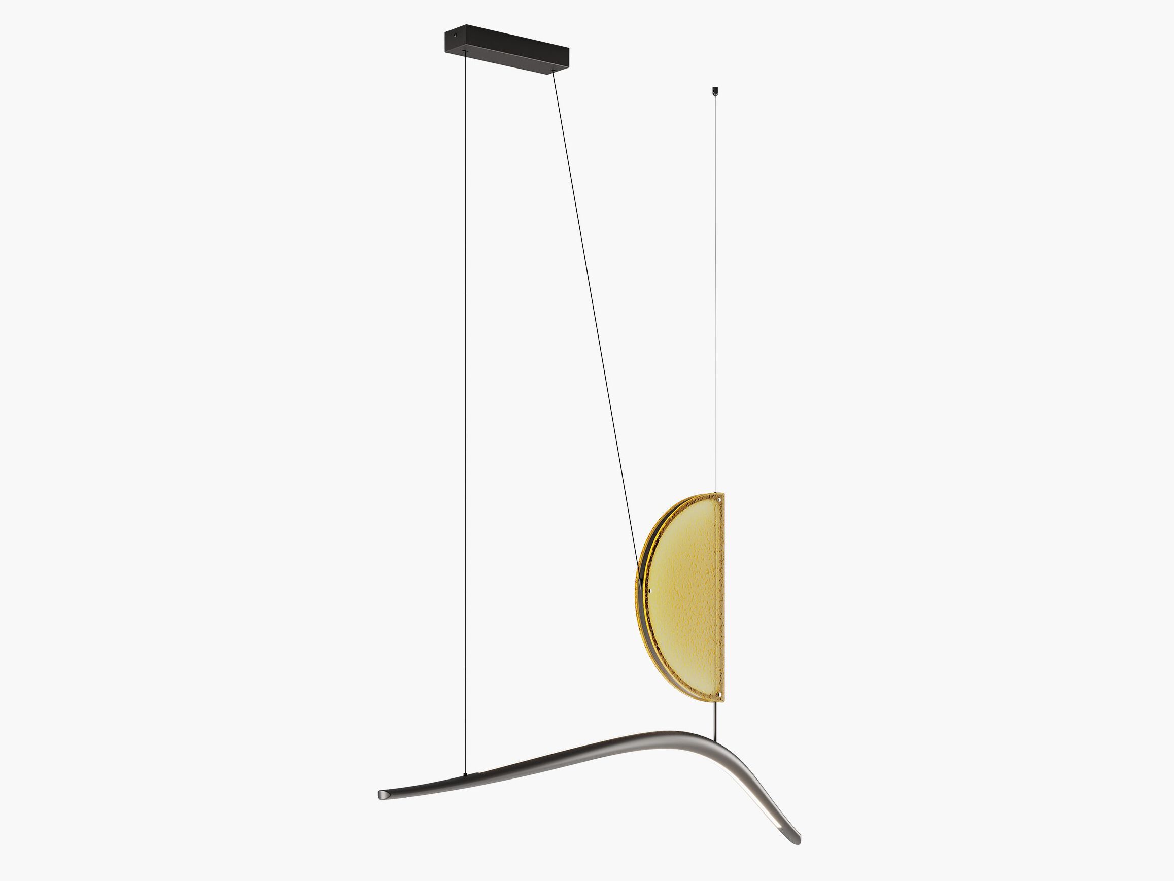 Полимерная диммируемая светодиодная подвесная лампа Italamp BOREALIS ARCH-00077669