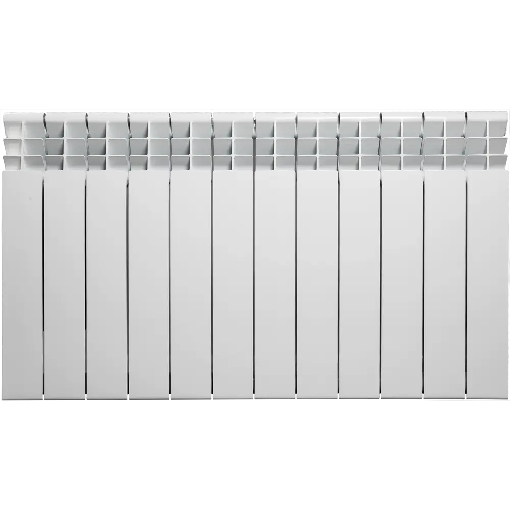 Радиатор Vittoria Плюс 500/87 1 секция боковое подключение биметалл белый Royal Thermo STLM-2107619