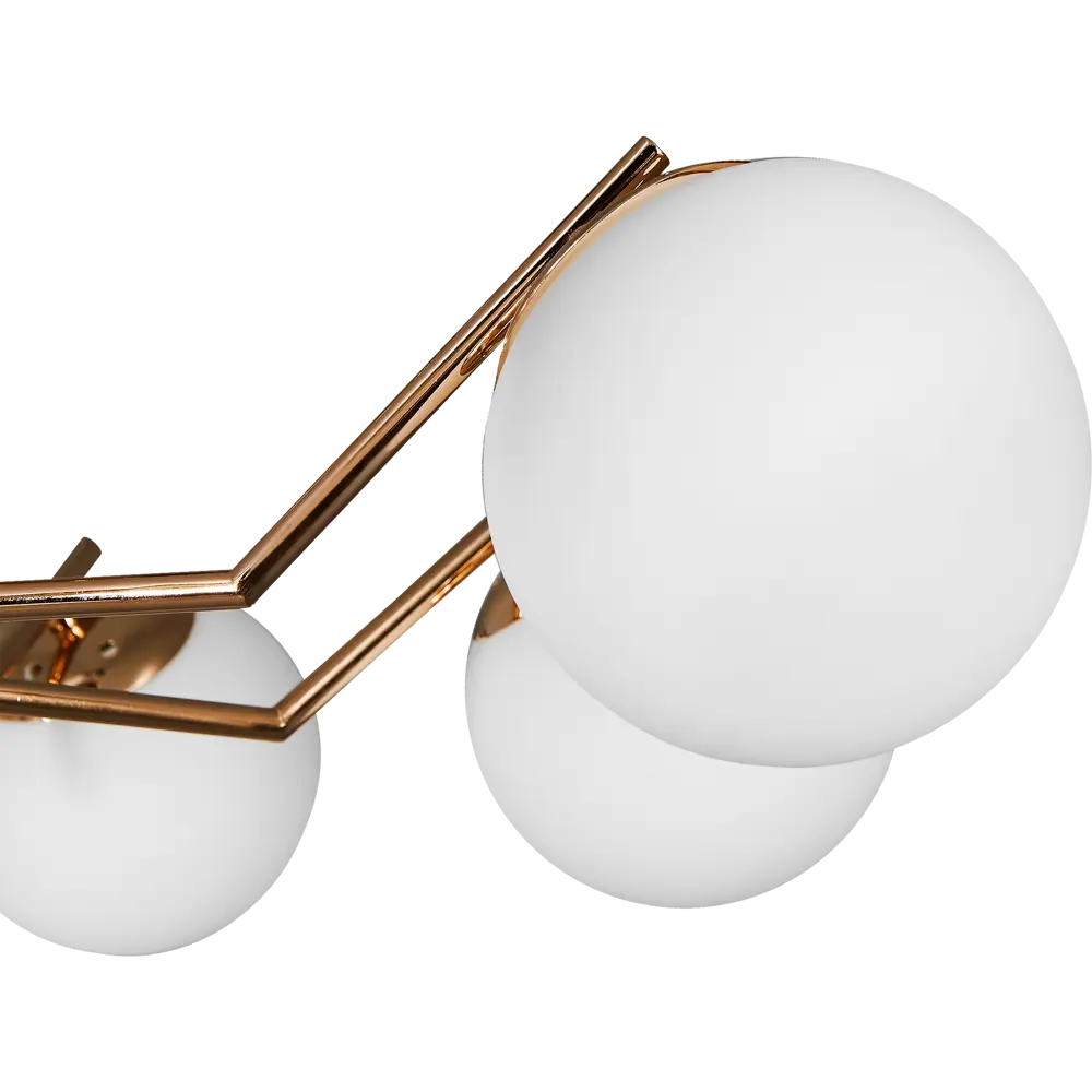 Люстра потолочная «Golfo» 5060-8 8 ламп 22 м² цвет желтый SCHAFFNER STLM-2092458 - Вид №5