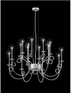 SP Light and Design Светодиодный подвесной светильник из стали Calligrafico
