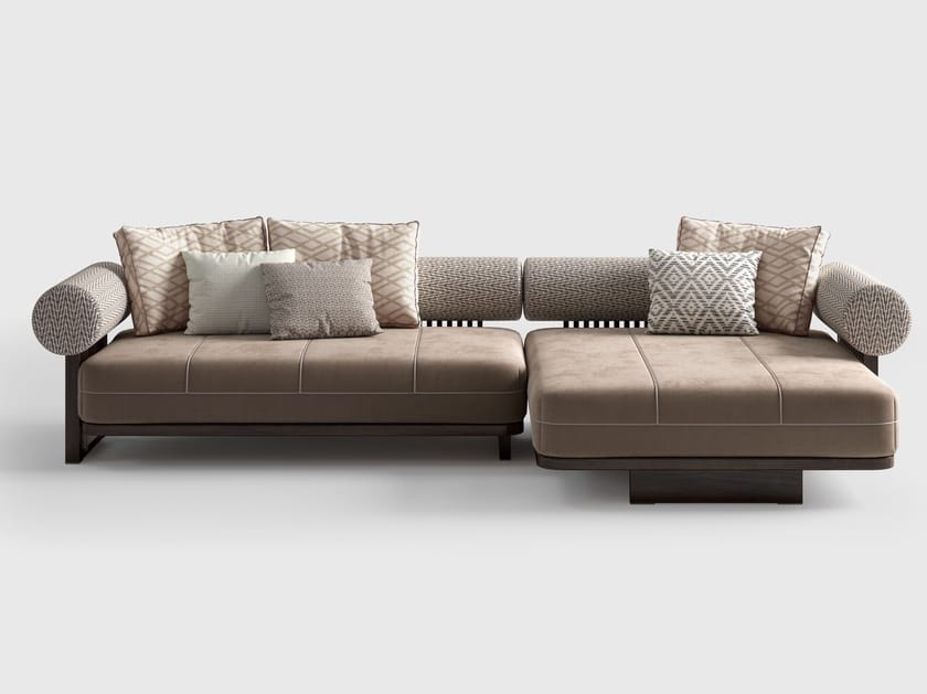 Тканевый модульный садовый диван CPRN HOMOOD Shapes Outdoor ARCH-00037544