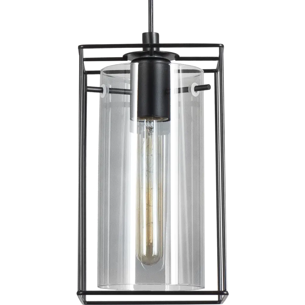 Подвесной светильник Eglo «Loncino» 1xE27x60 Вт, цвет чёрный STLM-2058263 - Вид №1