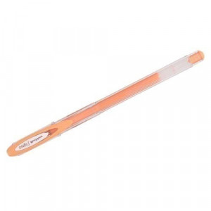 444555 Гелевая ручка "UM-120AC", 0,7 мм, оранжевая Uni