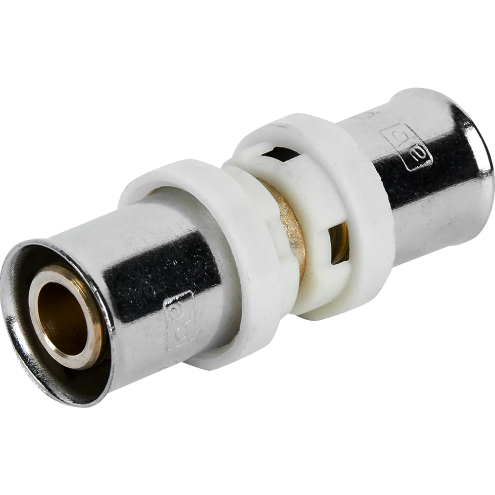 Муфта Aquabeam 16 мм латунь ABP.203.Y.001616 STLM-2210869