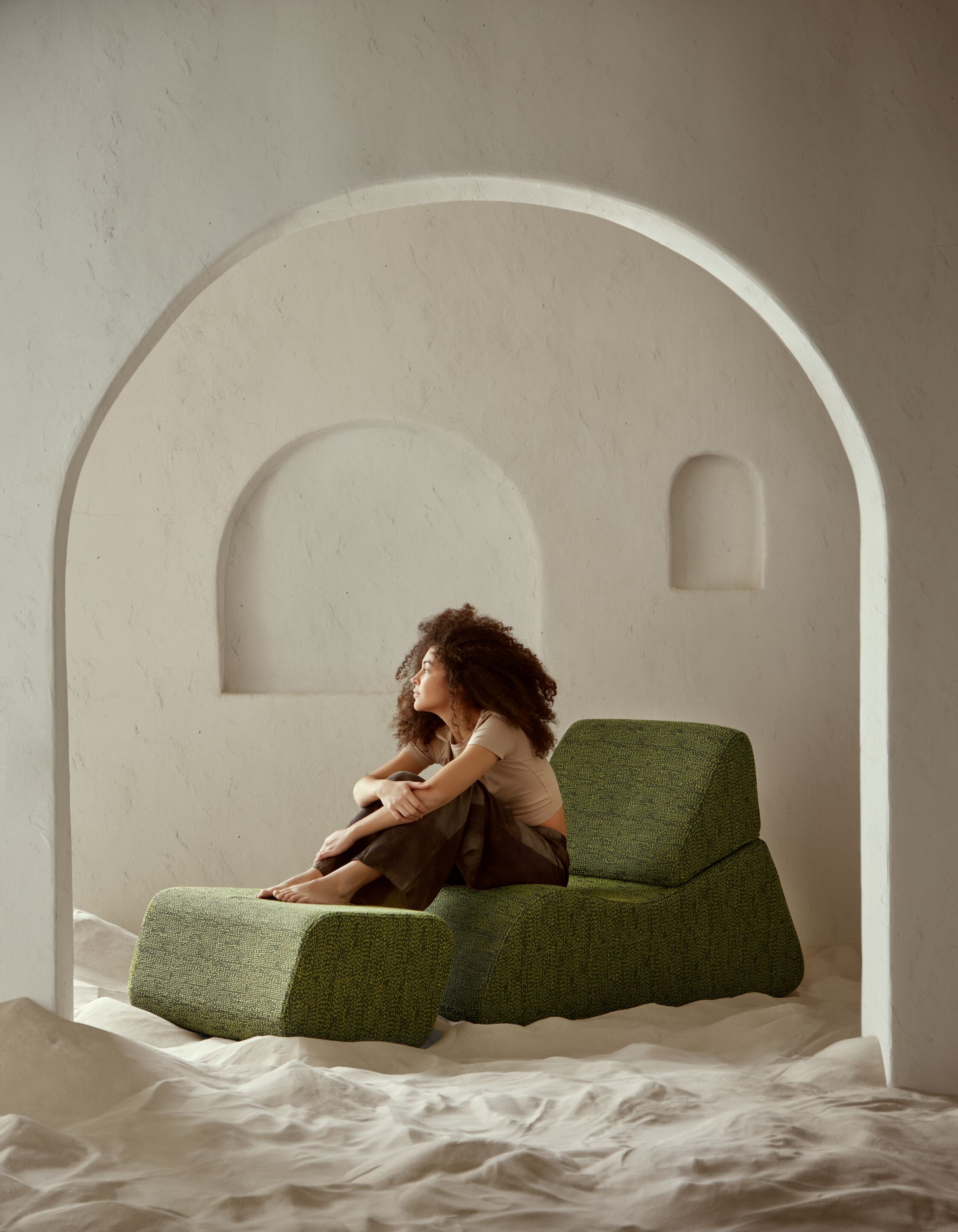 Прямоугольный садовый пуф OGO Дюна ARCH-00105117 - Вид №3