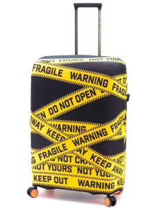 EBH690-L Чехол для чемодана большой Warning Tape Eberhart