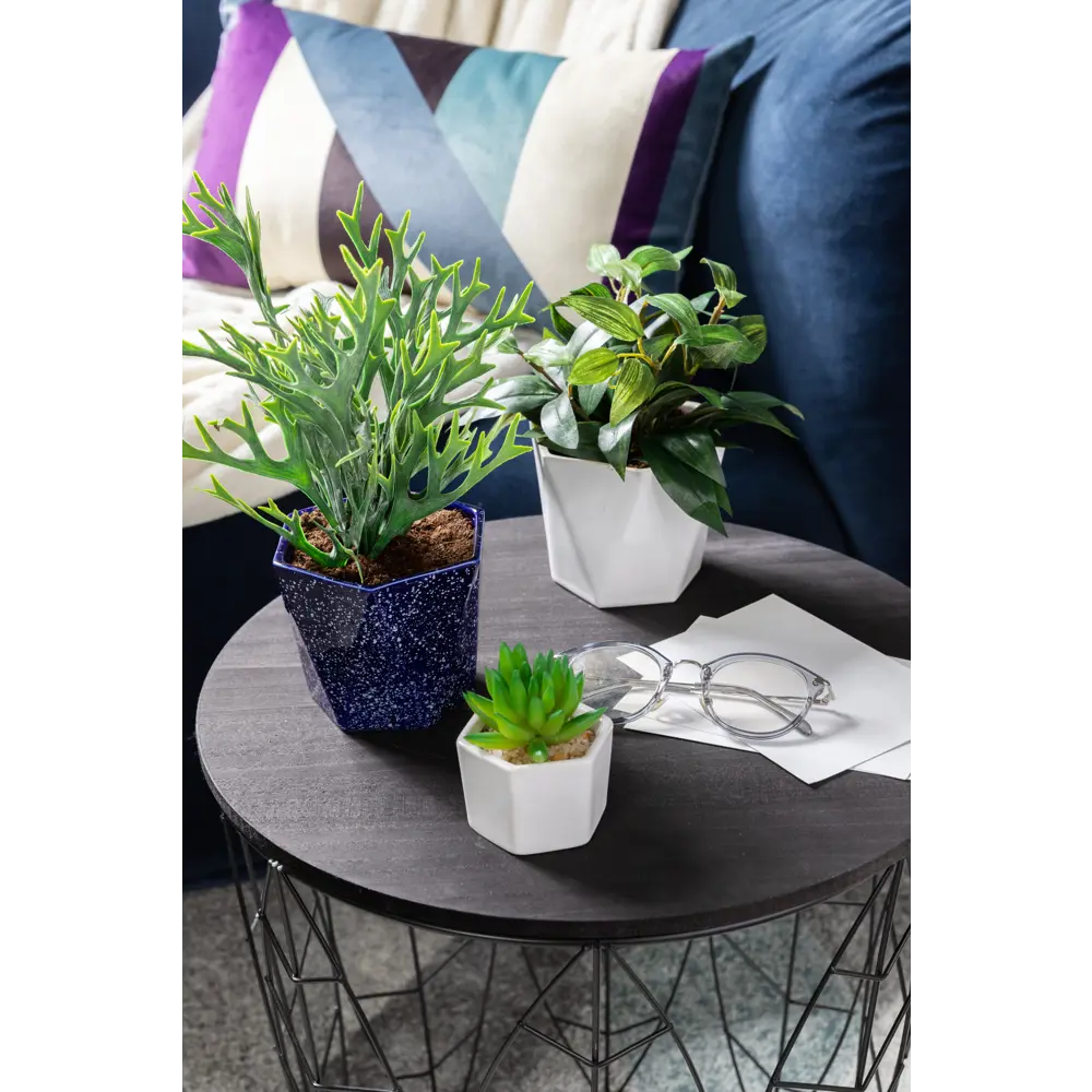 Столик журнальный Kumi 39х41 см чёрный Atmosphera STLM-2203349 - Вид №4