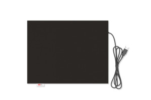 17480520 Коврик с подогревом USB, 32х26 см, цвет черный 2232699 Lappo