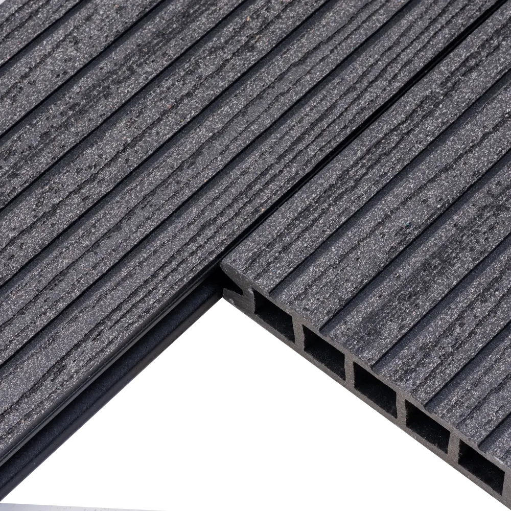 Террасная доска ДПК MultiDeck цвет черный 3000х150х27 мм 0.45 м² МУЛЬТИДЕК STLM-2103987 - Вид №9