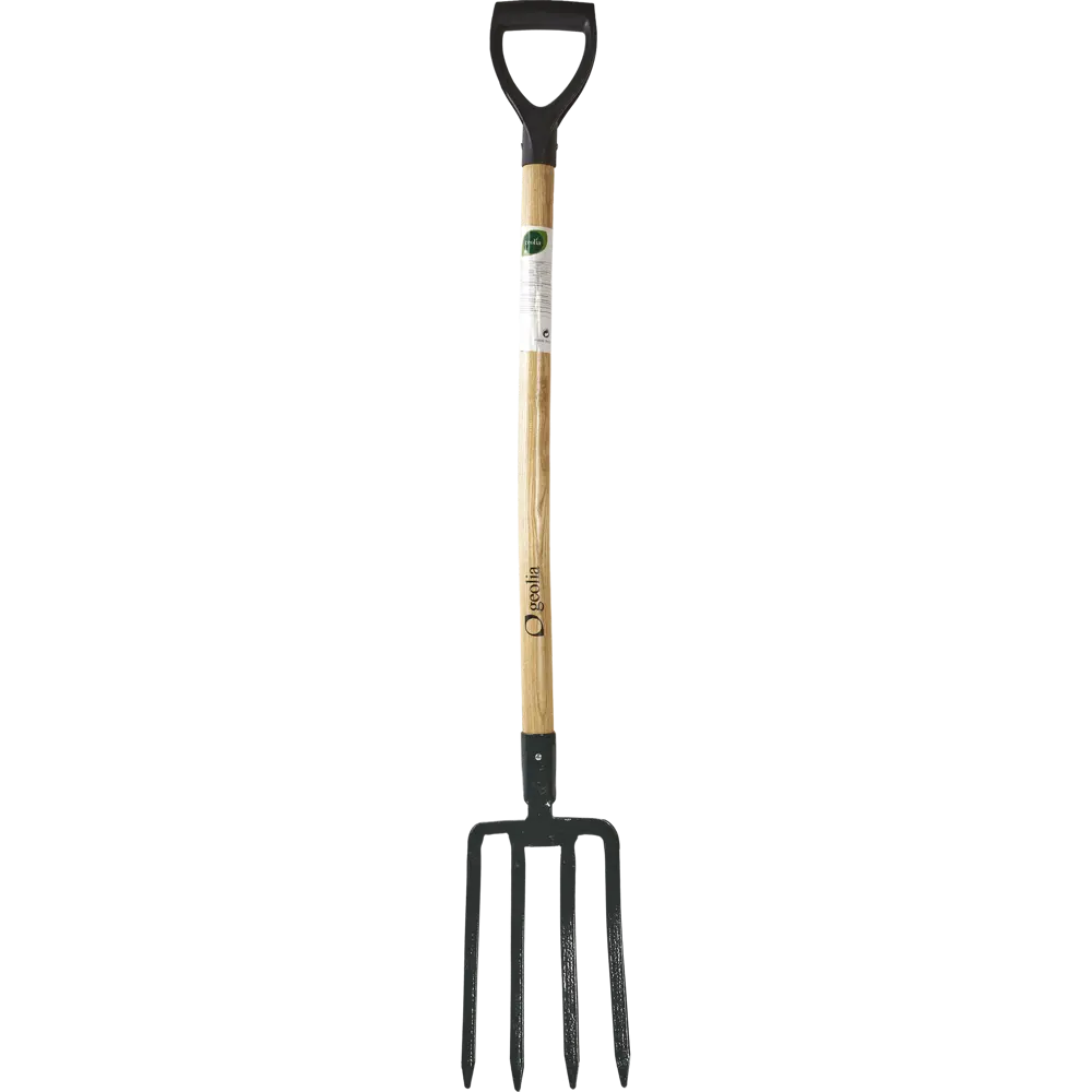 Вилы копательные Geolia 120 см, сталь, деревянный черенок STLM-2121948 - Вид №2