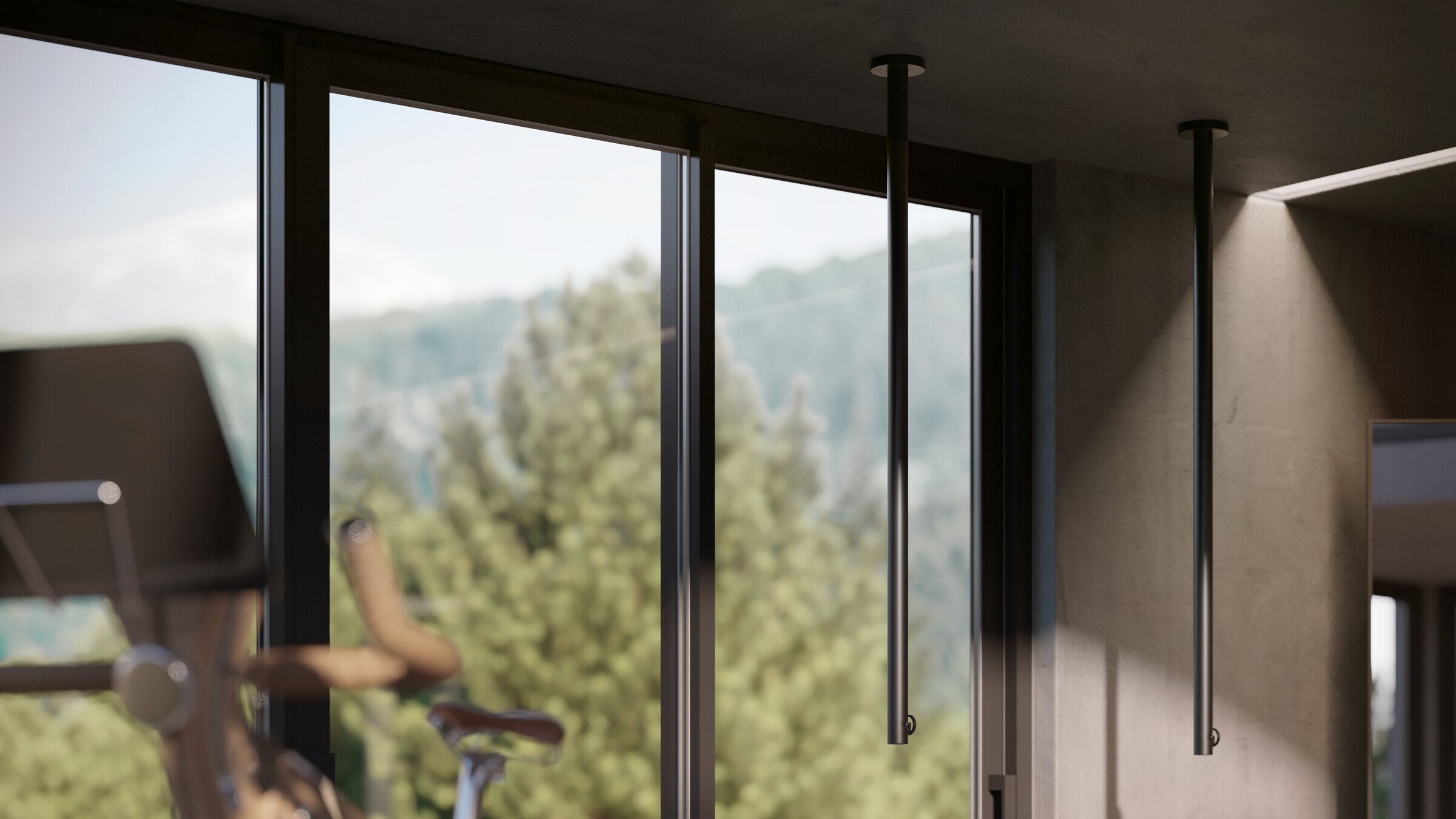 Однорычажный потолочный смеситель для раковины Nobili Sole ARCH-00137324 - Вид №4