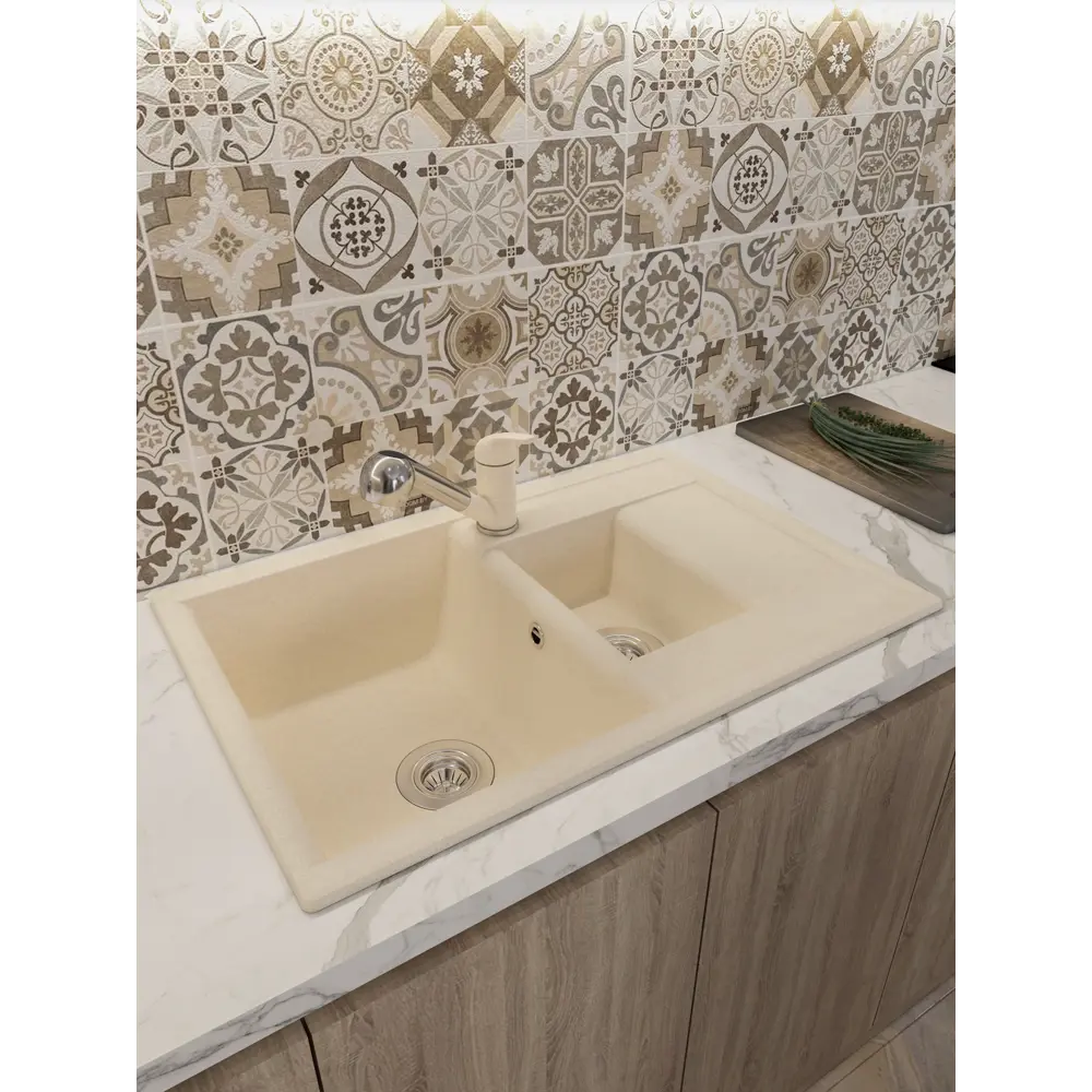 Мойка Dr.Gans Астра: мраморная элегантность для современной кухни 83514872 STLM-1576818 - Вид №1