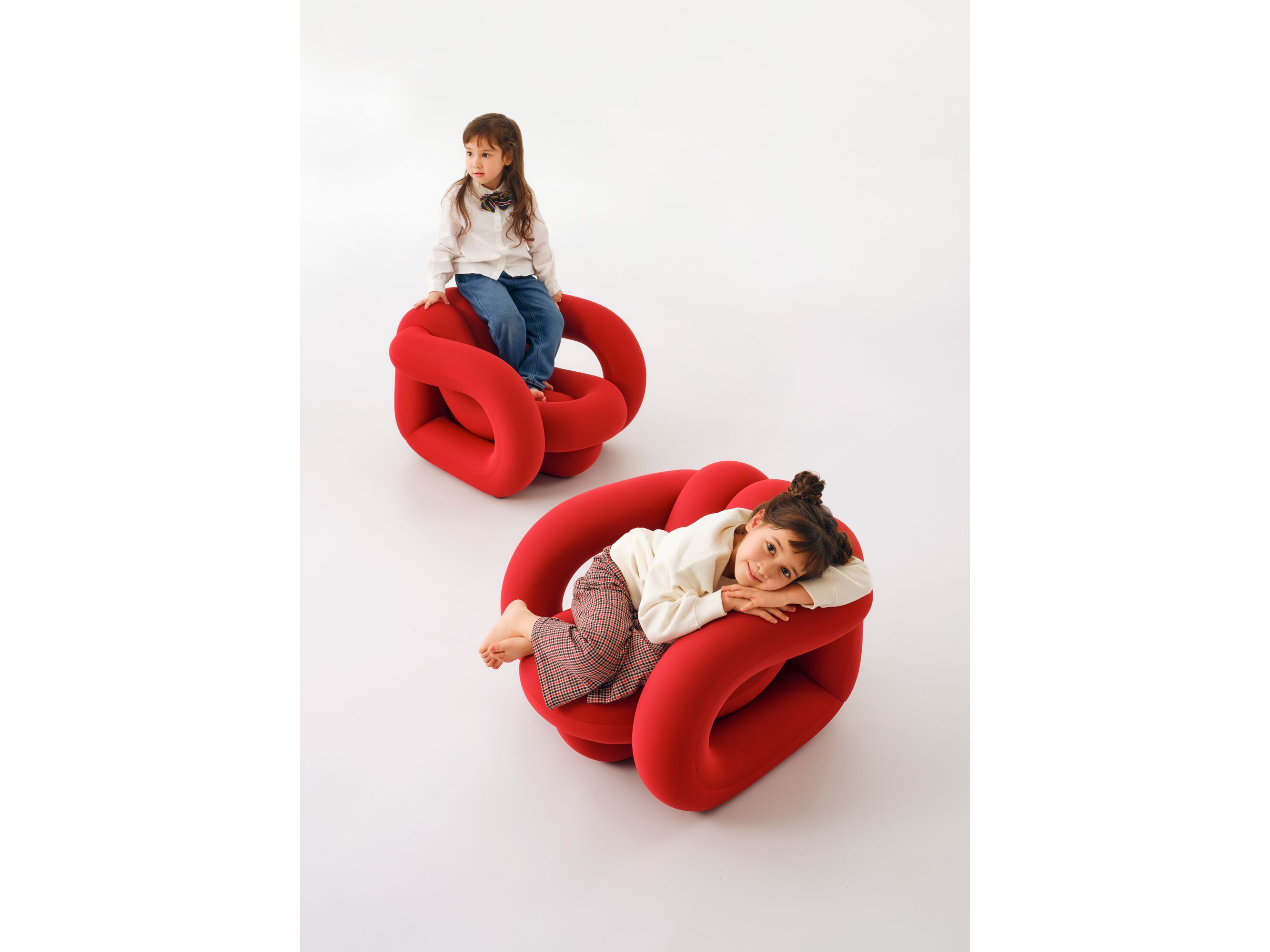 Тканевое кресло с подлокотниками HC28 maison TWISTY ARCH-00050980 - Вид №10