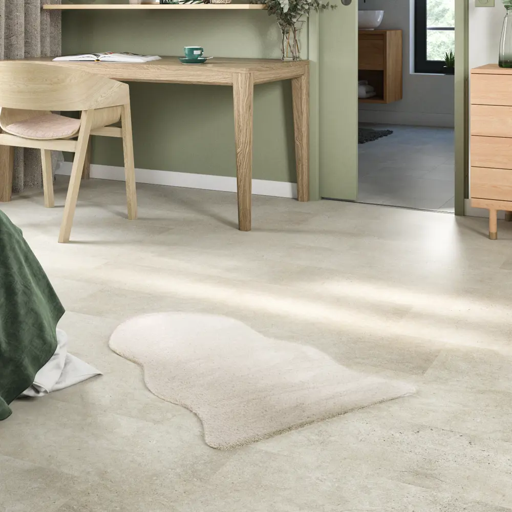 INSPIRE BIANCA - Искусственная шкура белого цвета 60x90 см для уютного интерьера 83235383 STLM-0039664