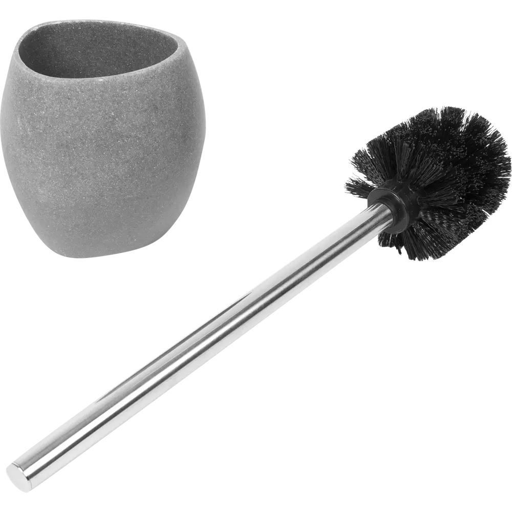 82331824 Ёршик для унитаза Raindrops Чёрный камень STLM-0024726 Черный камень - Вид №2