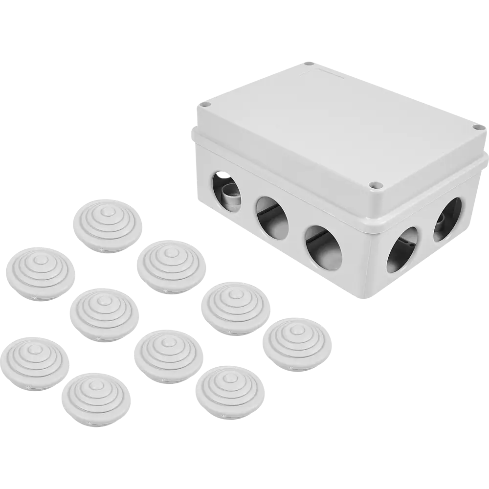 Распределительная коробка Lexman открытого типа 150×80×50 мм IP55 88460771 STLM-1118596 - Вид №1