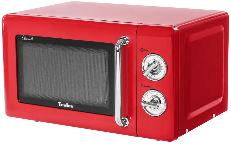 90225762 Микроволновая печь 20 л 45.1x36.3x25.7 см TESLER цвет красный, MM-2045 RED STLM-0139208