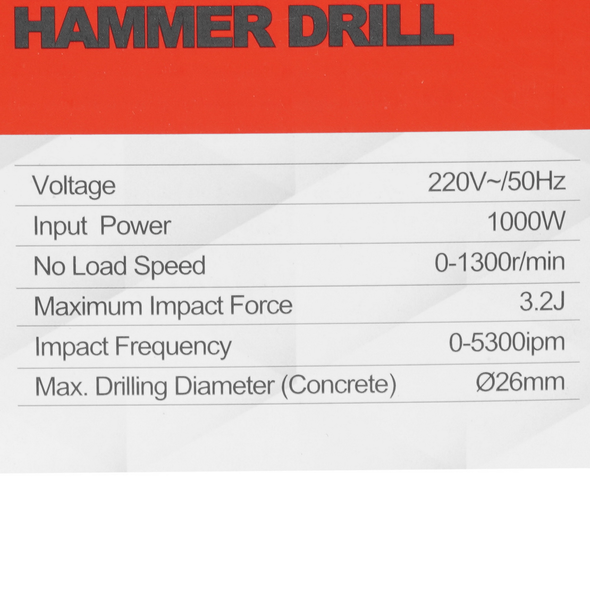 Перфоратор P.I.T. PBH26-C5 9906899 PIT STDN-0088535 - Вид №6